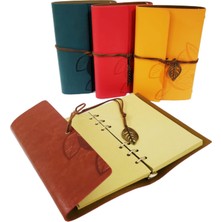 Nuveden Yaprak Desenli Hatıra Defteri DIE-RSTG34