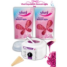 Vivol Sir Ağda Isıtıcı Makine 2 Paket Pudralı Paket Boncuk Ağda Hediyeli