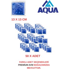 Aquamed (50 Adet) 13X13CM Avantaj Cold Pack Termo Jel Set (Sıcak / Soğuk Kompres) (Buz Paketi)