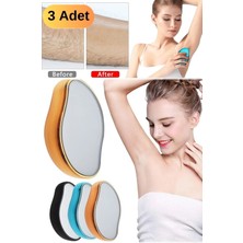 Munico 3 Adet Kadınlara Özel Ağda Yapılmış Görünümlü Bacak Özel Bölge Kol Tüm Body Kıl Alıcı Epilatör Silgi