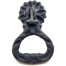 Die Grup Antika Tarz Dekoratif Pirinç Kalp Sarkaç Mobilya Kulbu - 25 Mm, Oksit DIE-RSTG34