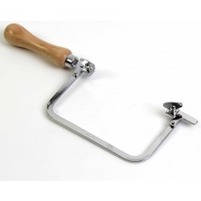 Nuveden Sabit Kıl Testere Kolu - Ahşap Sap 13,5cm DIE-RSTG34