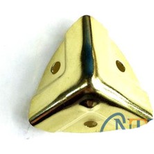 Nuveden Dekoratif, Kutu, Sandık Köşesi - 35X22 Mm, Küçük, Sarı, 1 Adet DIE-RSTG34