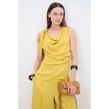 Love My Body Kapaklı Çanta Camel 121L9351000