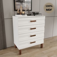 Comiet Zen 4 Çekmeceli Mdf Şifonyer