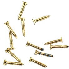 Die Grup Klips, Menteşe, Ayak, Ağaç, Sunta Vidası 2,2X13 mm - Sarı 100 Adet DIE-RSTG34