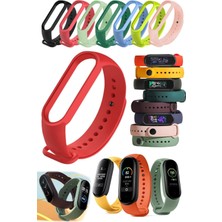 Munico Rahat Pro Renkli Kayışlar Mi Uyumlu Kaliteli Unisex Silikon Xiaomi ve Colorst  Çocuklar Için Güvenli