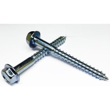 DS LLC Altıköşe Başlı Flanşlı Trifon Vida 10X100 - 10 Adet Iegtgrs-34