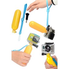 Munico Gopro Aksiyon Kamera Uyumlu 3 Parça Aksiyon Kamera Su Altı Dalış Şamandıra Pivot Vida ve Bileklik