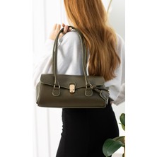 Valu Accessorize Kadın Toka Detaylı El Omuz ve Kol Çantası Helen
