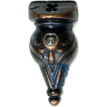 İlk El Grup Minare Sandık Ayağı, Kutu Ayak 3 cm - Eskitme, 100 Adet Iegtgrs-34