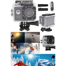 Munico 1.5"lcd Ekranlı Waterproof Aksiyon Kamera Su Geçirmez Koruyuculu Kırılmaz Full Aksiyon Kamerası Pro