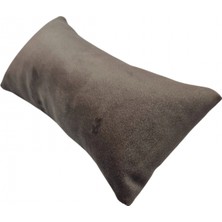 Özer Kutu Süet Orta Boy Bileklik & Saat ve Kelepçe Yastık 8X17 cm Kahverengi