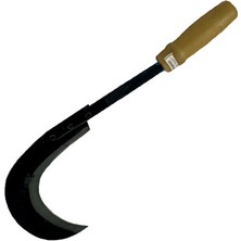 İlk El Grup Sürmene Kırmızı Plastik Saplı Orak 43 cm - Buğday Hasadı Iegtgrs-34