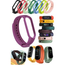 Munico Kaliteli Rahat Xiaomi Mi Renkli Kayışlar Uyumlu Kordon Şık Colorstyle Band Pro Sil  Yeni Sezon Ürünü
