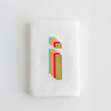 Ge Living Kişiye Özel İ Harfi El Havlusu ( 1 Adet )