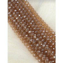 Yiğit Aksesuar 8 mm Bal Köpüğü Cam Kristal  20 Dizi ( Aksesuar ve Çanta Yapımında Kullanılır)