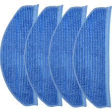 Parmis Philips Uyumlu Homerun 7000 Serisi Aqua XU7100 Robot Süpürge 4’lü Mikrofiber Paspas Bezi