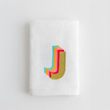 Ge Living Kişiye Özel J Harfi El Havlusu ( 1 Adet )