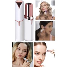 Munico Ruj Bikini Vücut Koltukaltı Kaş Görünümlü Epilatör Taşınabilir Cihazı Epilasyon Pilli