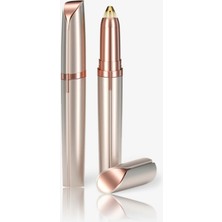 Munico Kaş Alıcı Cihaz Ruj Görünümlü Kaş Şekillendirici Kaş Düzeltici Taşınabilir Mini Epilatör Pilli Pro