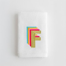 Ge Living Kişiye Özel F Harfi El Havlusu ( 1 Adet )