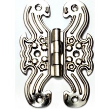 Die Grup Dekoratif Sac Menteşe - Büyük, Nikel, 100 Adet DIE-RSTG34