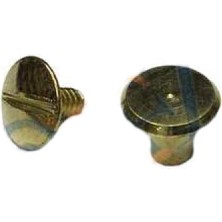 Vice Avm Cilt Menü, Katalog, Kartela Vidası, 6 mm - Sarı, 100 Adet TG-V 3474