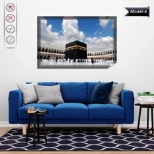 Akıllı Kağıt Kabe Tablo - Poster Dini (Model- 6)