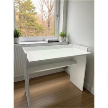 Mobilyacın Çalışma Masası Bilgisayar Masası Ofis Ders Yemek Masası Beyaz