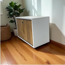 Mobilyacın Tek Kapak Ayakkabılık - Atlantık Çam