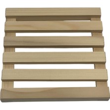 Mobilyacın Sofralar Için Ceviz Tencere Tava Çaydanlık Altlığı Doğal Ahşap