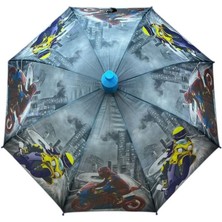 Marka Skybelt 66 cm Kılıflı Bardaklı Çocuk Şemsiyesi SKY-202-KIRMIZI Motor