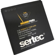 Vice Avm VODAFONE - VOD-975 / CAB32A00001C1 Uyumlu Batarya TG-V 9681