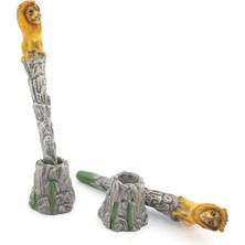 NessiWorld Polyester Aslan Figürlü Tükenmez Kalem