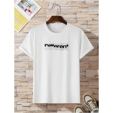 Risil-Nu Company Different Baskılı Unisex Oversize T-Shirt - Büyük Beden ve Farklı Renk Seçenekleriyle