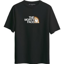 Risil-Nu Company Unisex Oversize Morty Baskılı Pamuklu Tişört | Yumuşak Dokulu, Rahat ve Casual Fashion