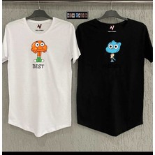 Risil-Nu Company Yeni Sezon Pamuk-Polyester Karışımı Oval Kesim Slim Fit Çift Kombinleri 2'li