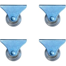 Vice Avm Furç Sabit Teker - 38MM - Şeffaf HKS237 - 4 Adet TG-V 12369