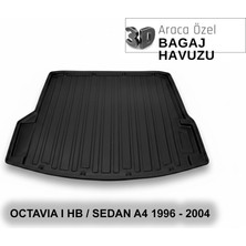 Elorcar Skoda Octavıa I Hb / Sedan A4 1996 - 2004 3D Bagaj Havuzu