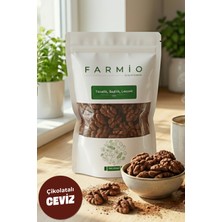 Farmio Çikolata Kaplı Ceviz 500GR - Sütlü Çikolata Kaplı Kakaolu
