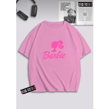 Risil-Nu Company Kadın Pamuklu Kumaş Ön Baskılı Oversize T-Shirt