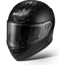 Sparco X-Pro Motosiklet ve Motorsporları Kaskı Ece 2206 M Beden Siyah