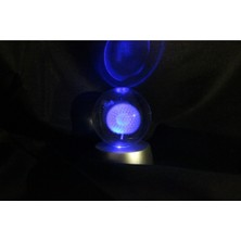 PremiumPort Işıklı Karahindiba ve Papatya Saksısı, Kırılmaz Cam Küre