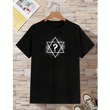 Risil-Nu Company Assume, Who? Baskılı Unisex Oversize T-Shirt - Büyük Beden ve Farklı Renk Seçenekleriyle