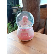 PremiumPort Işık ve Müzikli Büyük Kar Küresi, Dekoratif ve Şık Ev Aksesuarı