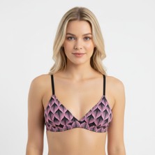 Bonbon Kadın Balensiz Desteksiz Üçgen Bralet Sütyen ve String Külot 2'li Takım BB2266