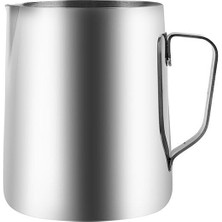 UltraMint Paslanmaz Çelik Süt Potu 1 Litre, Dayanıklı ve Şık Tasarım