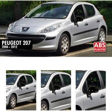Tuning Vadisi Peugeot 207 Batman Yarasa Ayna Kapağı Piano Black / 2006 - 2012