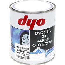 Dyo Renault 369 Buz Beyazı 2k 1 Litre Akrilik Boya